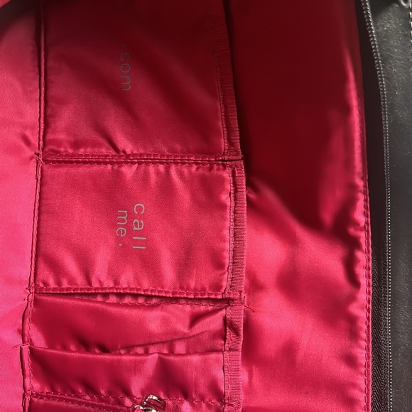 Nine West computer bag / tote outside pockets sleeve - Picture 4 of 10